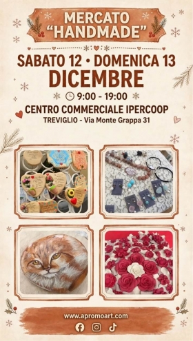 Handmade al Centro Commerciale - Associazione Promoart
