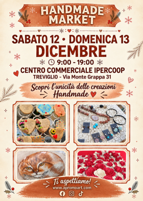 Handmade Market al Centro Commerciale - Associazione Promoart